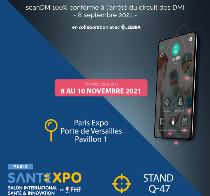 Ehtrace au Salon SantExpo 2021