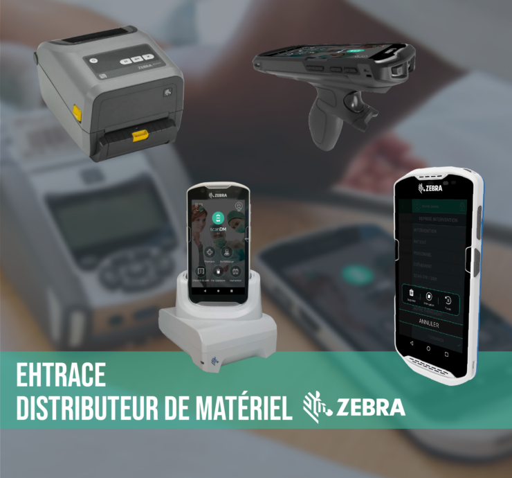 Ehtrace, Distributeur de matériel Zebra