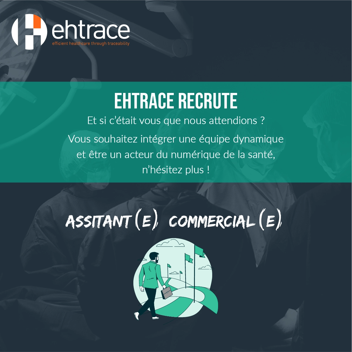Ehtrace recrute un(e) assistant(e) commercial