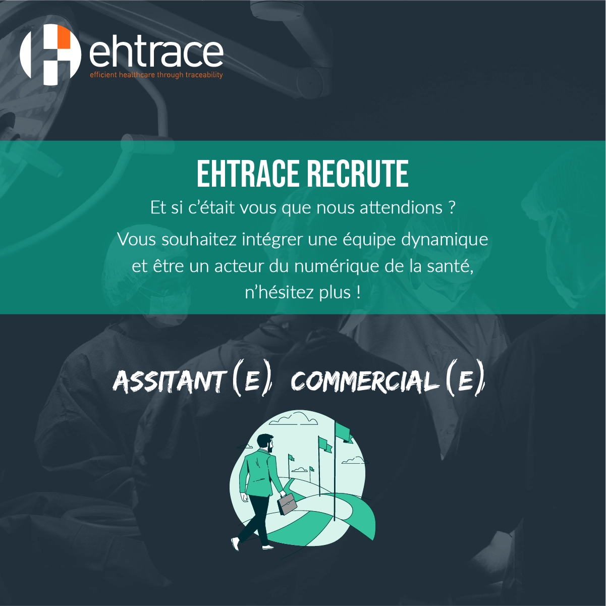 assitant commercial Ehtrace recrute un(e) assistant(e) commercial