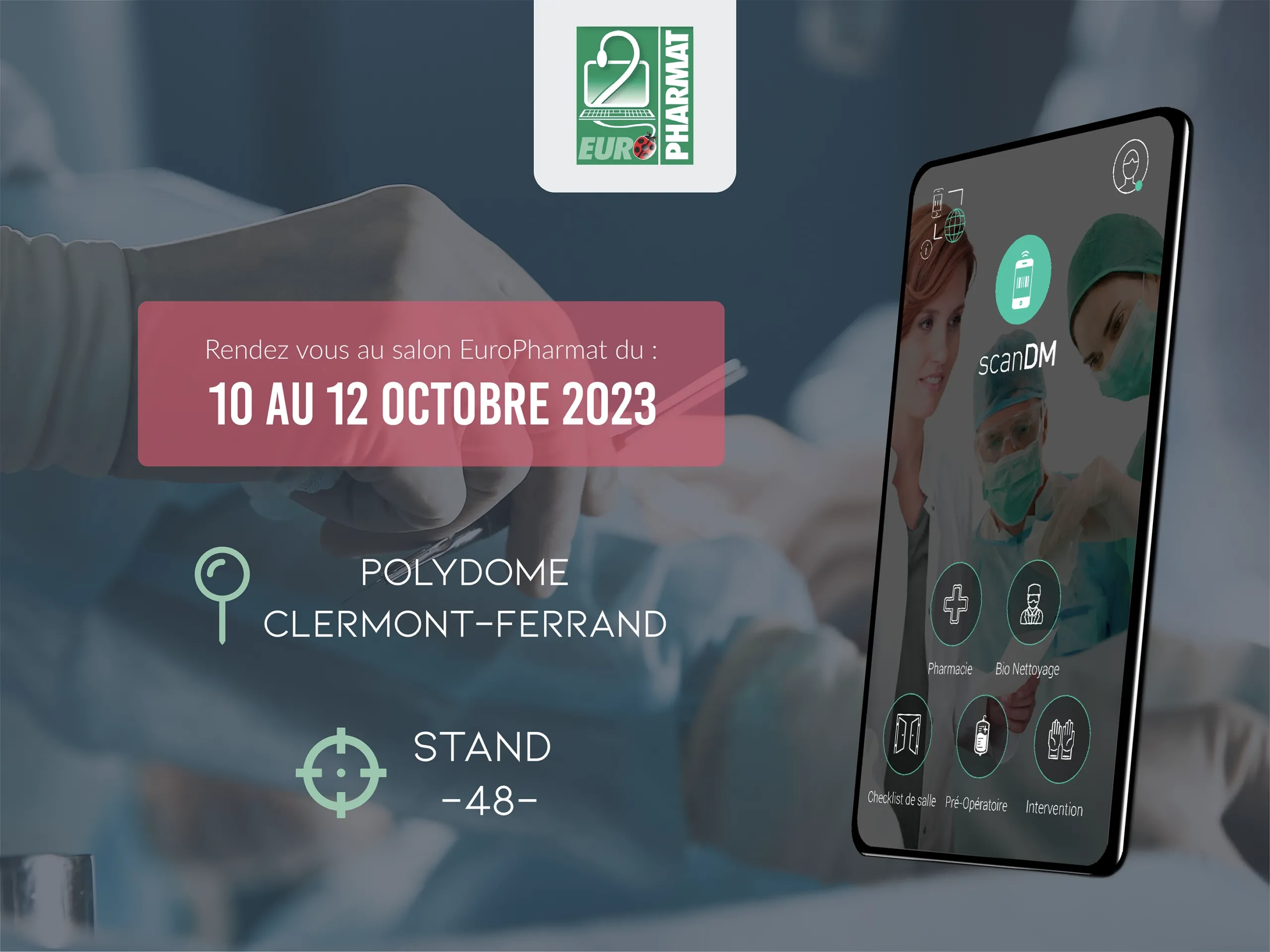 Ehtrace au Salon Europharmat 2023